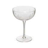 Copa de vidrio para champagne 280ml victoria 6 piezas