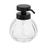 Dispensador de jabon en vidrio surtido 10.4x13cm