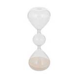 RELOJ DE ARENA DE VIDRIO 19 cm WAVY BLISS SURTIDO