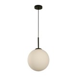 Lampara colgante negro/blanco 1 luz e27