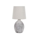 Lampara de mesa blanca 20x35cm