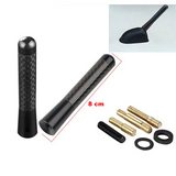 Antena para carro 8 cm negro