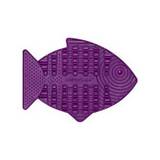 Tapete antiestrés para gatos en forma de pez casper morado