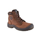 Zapato de seguridad antiestatico café t-40