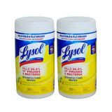 Toallas desinfectantes limon 2 piezas