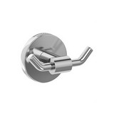 Percha doble acero inox 304 creta acabado cromado
