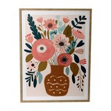 Cuadro 45x60x2.2 cm diseño flore surt