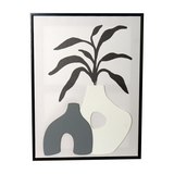 Cuadro decorativo floreros 45x60 cm surtido