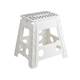 Banco plastico 28.5x21.5x32 cm blanco