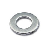 Arandela plana inoxidable 1/4 s/10