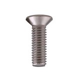 Tornillo estufa cabeza plana 1/4x3 s/4