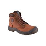 Zapato de seguridad antiestatico café t-38