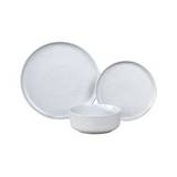 Vajilla de cerámica blanca 12 piezas