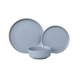 Vajilla de cerámica gris 12 piezas