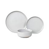 Vajilla de cerámica beige 12 piezas