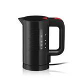 Hervidor de agua eléctrico de plástico 503 ml negro