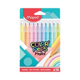 Plumones color peps caja x10 colores pastel 10 piezas