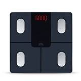 Báscula para baño digital de bluetooth 180 kg color negro