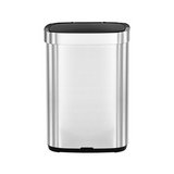 Basurero con sensor de acero inoxidable 50 l