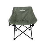 Silla para camping de poliester 40x40x44 cm verde