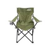 Silla para camping de poliester 50x50x80 cm verde