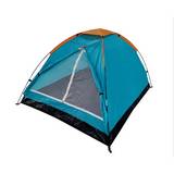 Tienda de campaña poliester 200x150x100 cm azul