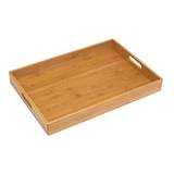 Bandeja para servir de bambú 38x24x4 cm