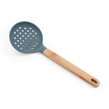 Cuchara para cocina espumadora de silicon gris