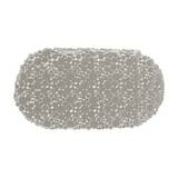 Alfombra para ducha antideslizante pvc 69x36 cm topo