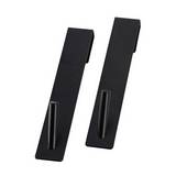 Gancho para puerta metálico negro 2 piezas