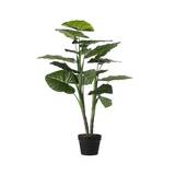 Planta artificial con maceta taro 100 cm verde