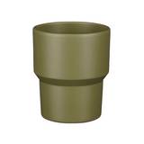 Maceta decorativa de ceramica 12 cm xam verde