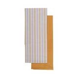 Toalla para cocina de algodón 50x70 cm charlize amarillo 2 piezas
