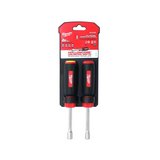 Destornillador cubo 1/4 pulg (6.35 mm) y 5/16 pulg (7.93 mm) hollowcore 2 piezas