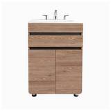 Mueble con lavamanos 60cm aluvia corona sin acc.