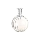 Candelabro navideño con base de vidrio de 15 cm