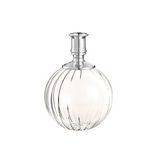 Candelabro navideño con base de vidrio de 16.5 cm