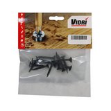 Tornillo #6x1.1/2 pulg (38.1 mm) rosca fina para pared seca s/12