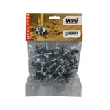 Tornillo goloso hexagonal punta broca #12x2 pulg(50.8 mm) con arandelas/25