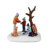 Figura para villa navideña cocoa time