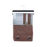 Cortina para ventana 55x90 cm terracota