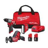 Kit de herramientas inalámbricas set de 3 pzas m12 fuel