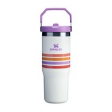 Termo de acero inoxidable 887 ml flip straw crema