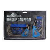 Pedales de lujo azul 2 pzas