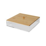 Caja organizadora de madera/acrilico