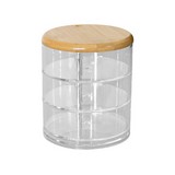 Organizador para joyas de acrilico transparente