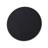 Lampara de pared circular negra