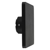 Lampara de pared led 6w plana negra