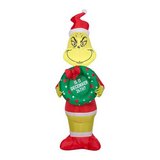 Inflable navideño led grinch 122 cm