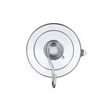 Ventosa con gancho 5 cm transparente 3 piezas